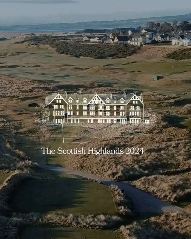 Instagram post by @marineandlawn for Manors Golf. Caption reads: MANORS are taking to the wild welcoming haven of....