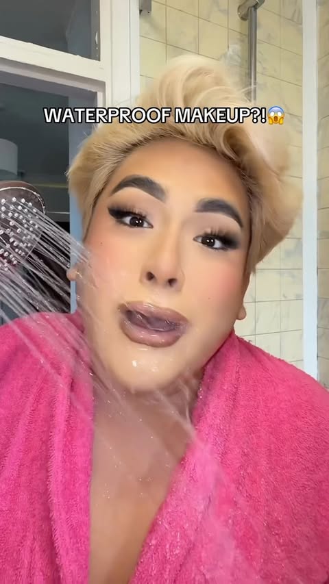 Instagram post by @snatchedbywill for Makeup Revolution. Caption reads: [...] foundation through the test!!!💦🤯....