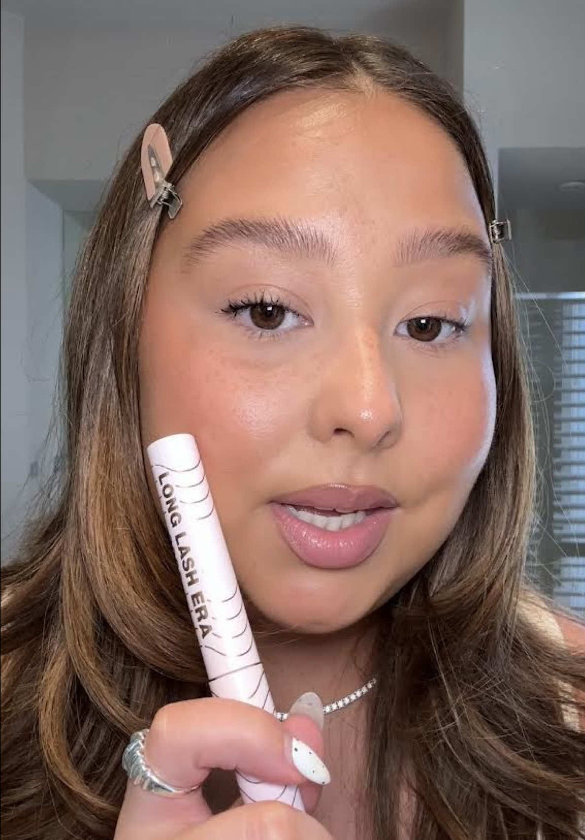 TikTok post by @lusilvestriii for Max Factor. Caption reads: Everyone needs this tubing mascara - it's @Max....