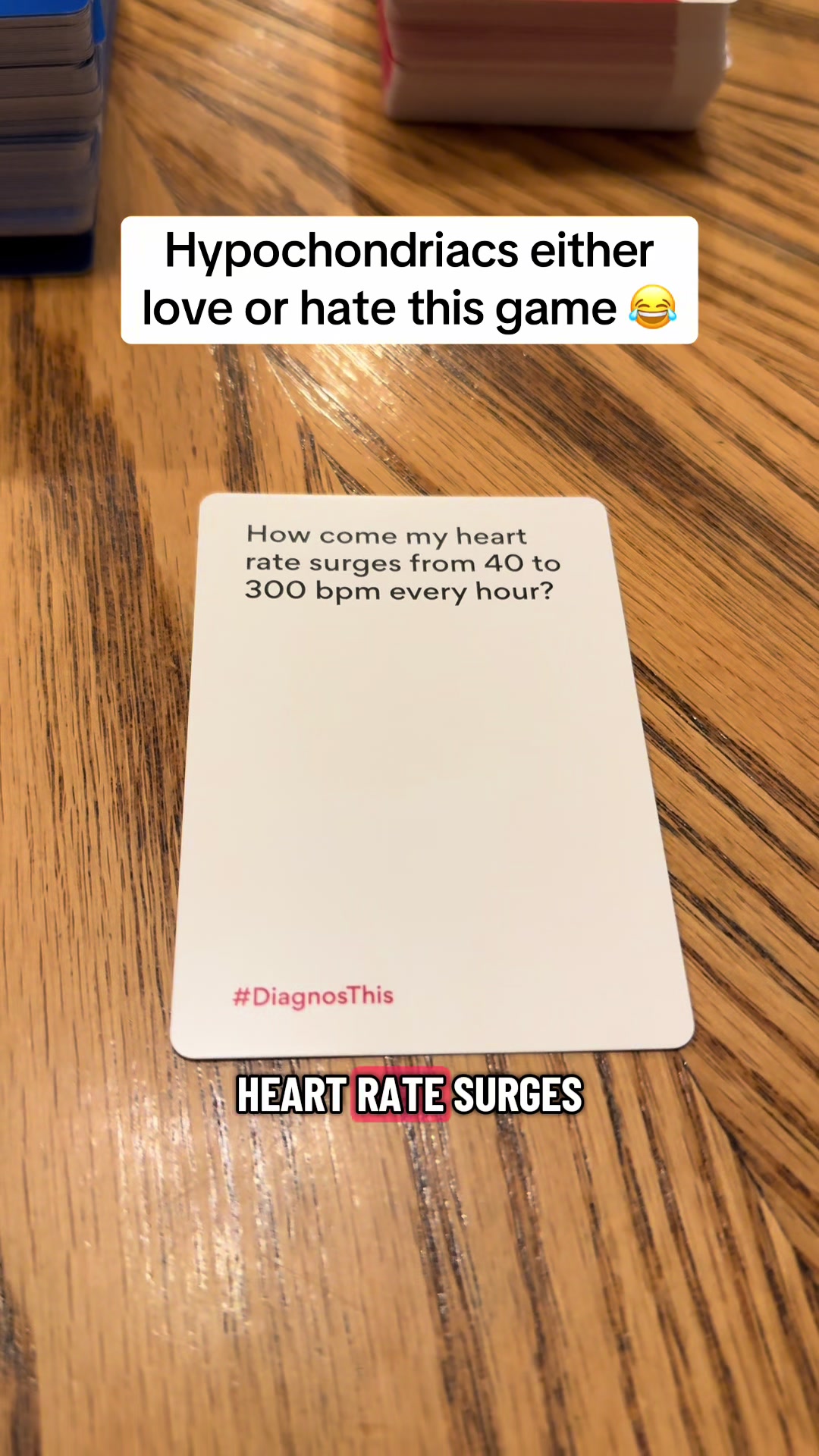 TikTok post by @beavz_ for Thrilly Games. Caption reads: It’s tooo relatable 😂 @Thrilly Games #partygames....