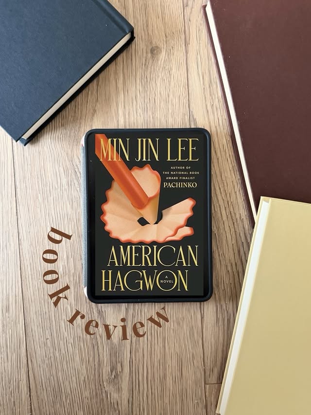 Instagram post by @chelseahudsonreads for Grand Central Publishing. Caption reads: Book Review 📖 American Hagwon (#182) 4.5⭐️/ I....