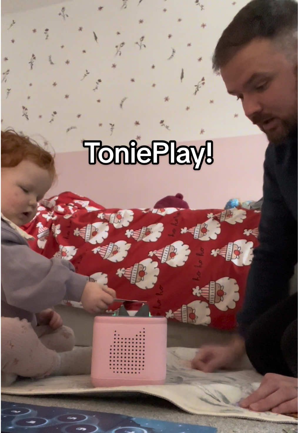 TikTok post by @themurphydad for tonies. Caption reads: [...] and ToniePlay Controller!! Thank you to....
