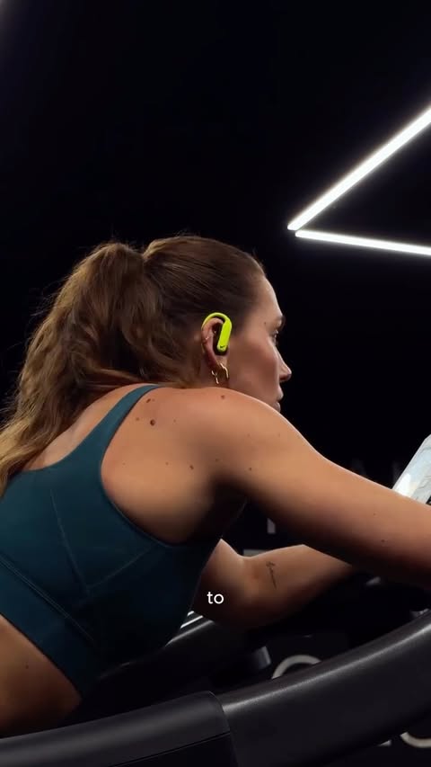 Instagram post by @lucydavis for Beats by Dre. Caption reads: [...] again headphones in, noise out 🙂‍↔️....