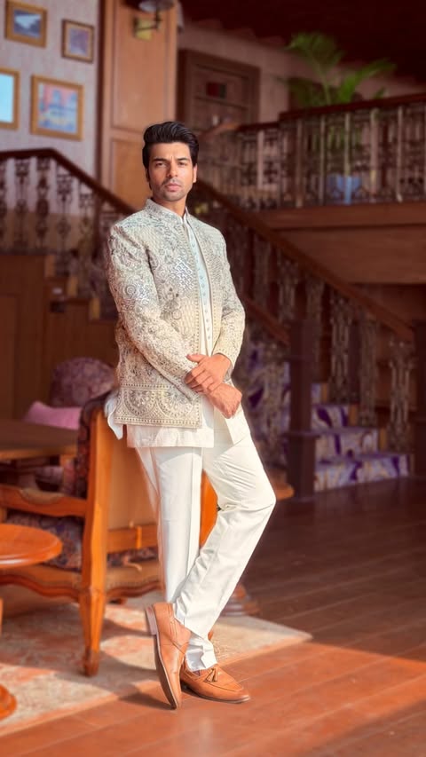 Instagram post by @wsengage for Manyavar. Caption reads: Celebration never stops with @manyavar For this....