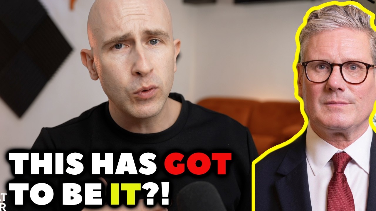 YouTube post by @BlackBeltBarrister for Holy Squad. Caption reads: THIS Could Bring Down Keir Starmer!.