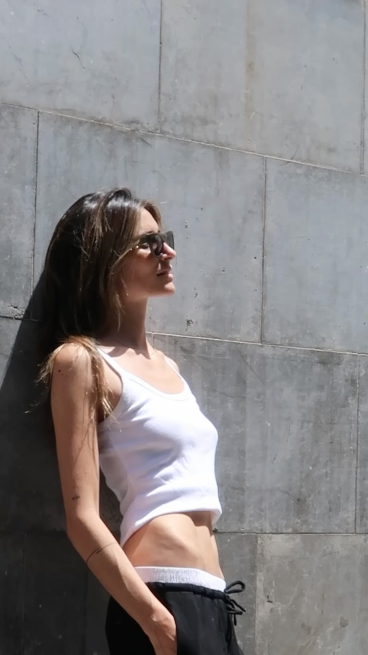 Instagram post by @virgomartinez for Zadig&Voltaire. Caption reads: walking under the sun avec @zadigvoltaire....