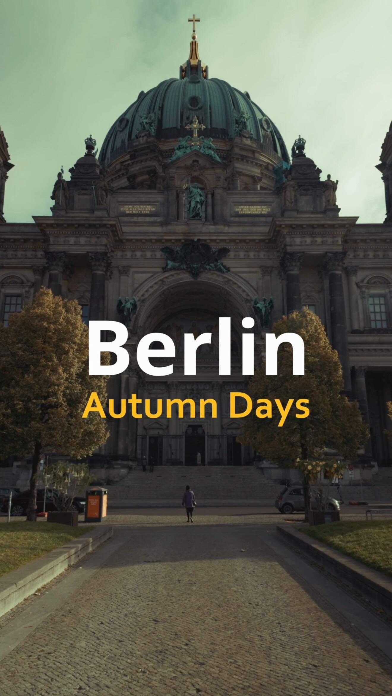 Instagram post by @berlinerlights for 7artisans. Caption reads: 🍂 A walk through Berlin with 7Artisans 14mm MF....