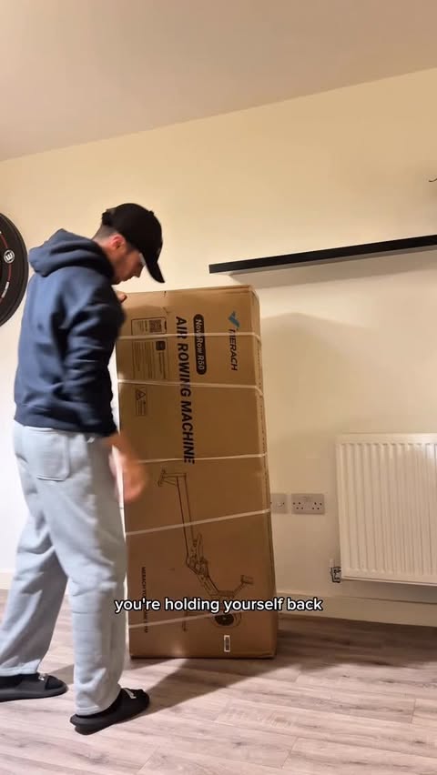 Instagram post by @harrylancaster for Merachfit. Caption reads: If you only run you’re holding yourself back....