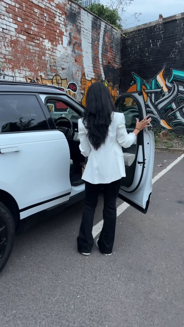 Instagram post by @thilini.hewa for Land Rover. Caption reads: | Cause @rangerover Ensures style is always on the....