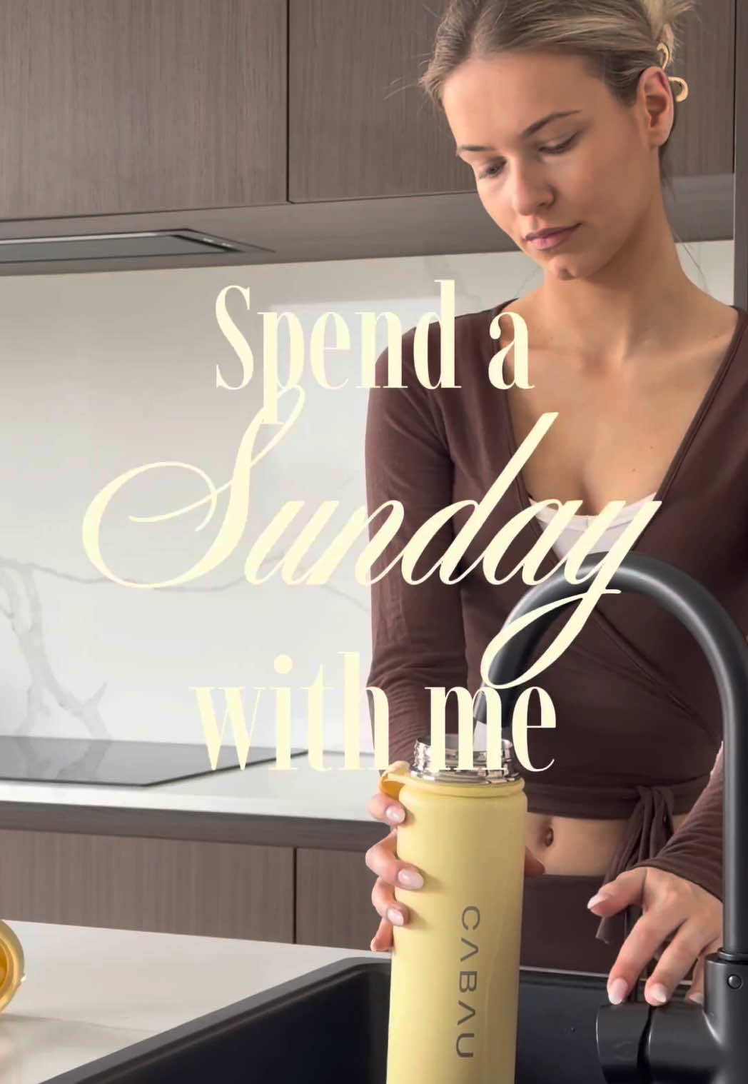 TikTok post by @camipollez for Cabau Lifestyle. Caption reads: [...] voor 10% korting op je bestelling @Cabau....