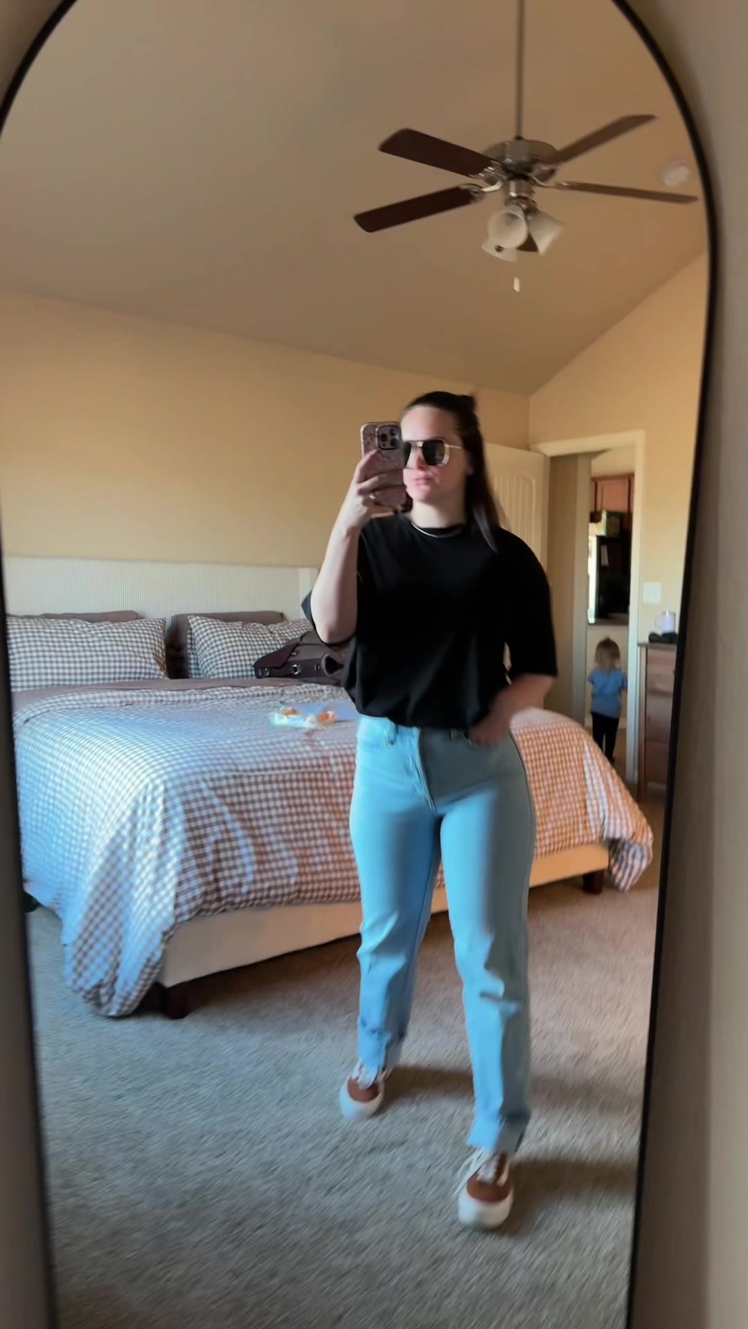 TikTok post by @simplykaylene for Dax Eyewear. Caption reads: Happy Hump Day🫶🏼 @Dax Eyewear #microinfluencer....