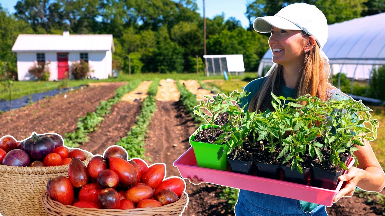YouTube post by @TheSeasonalHomestead for Birch. Caption reads: How Much to Plant for a Year’s Supply of Food (The....