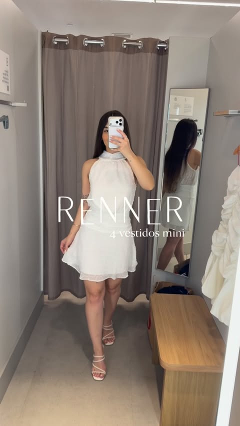 Instagram post by @maribertolli for Lojas Renner. Caption reads: @lojasrenner ✨✨ #modafeminina #looks #lojasrenner....