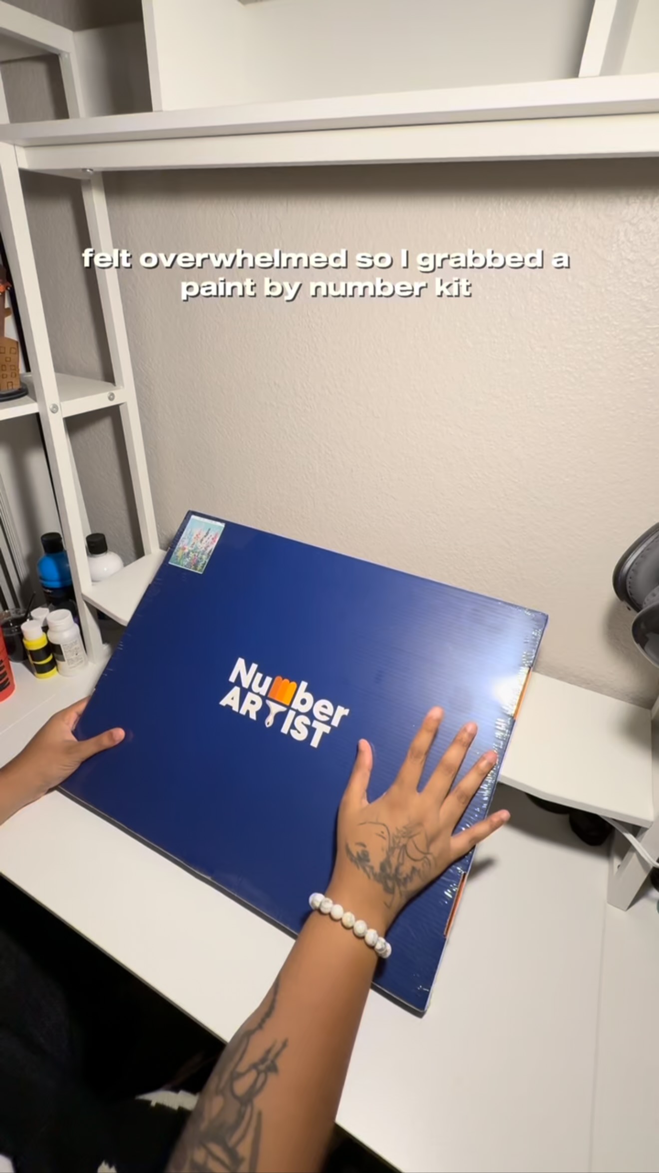 Instagram post by @realifeamazon for Number Artist. Caption reads: [...] for a peaceful escape, check out number....