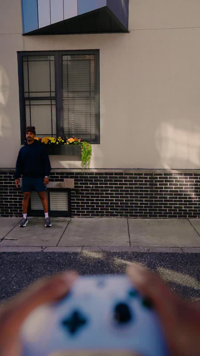 Instagram post by @christiancrosby for Brooks Running. Caption reads: choose your character @brooksrunning #letsrunthere....