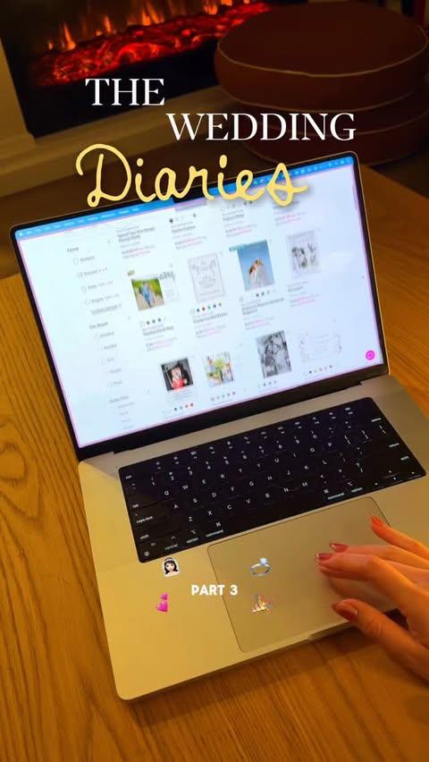 Instagram post by @_rosetanaka for The Knot. Caption reads: thanks to @theknot they came out sooooo cute!! I....