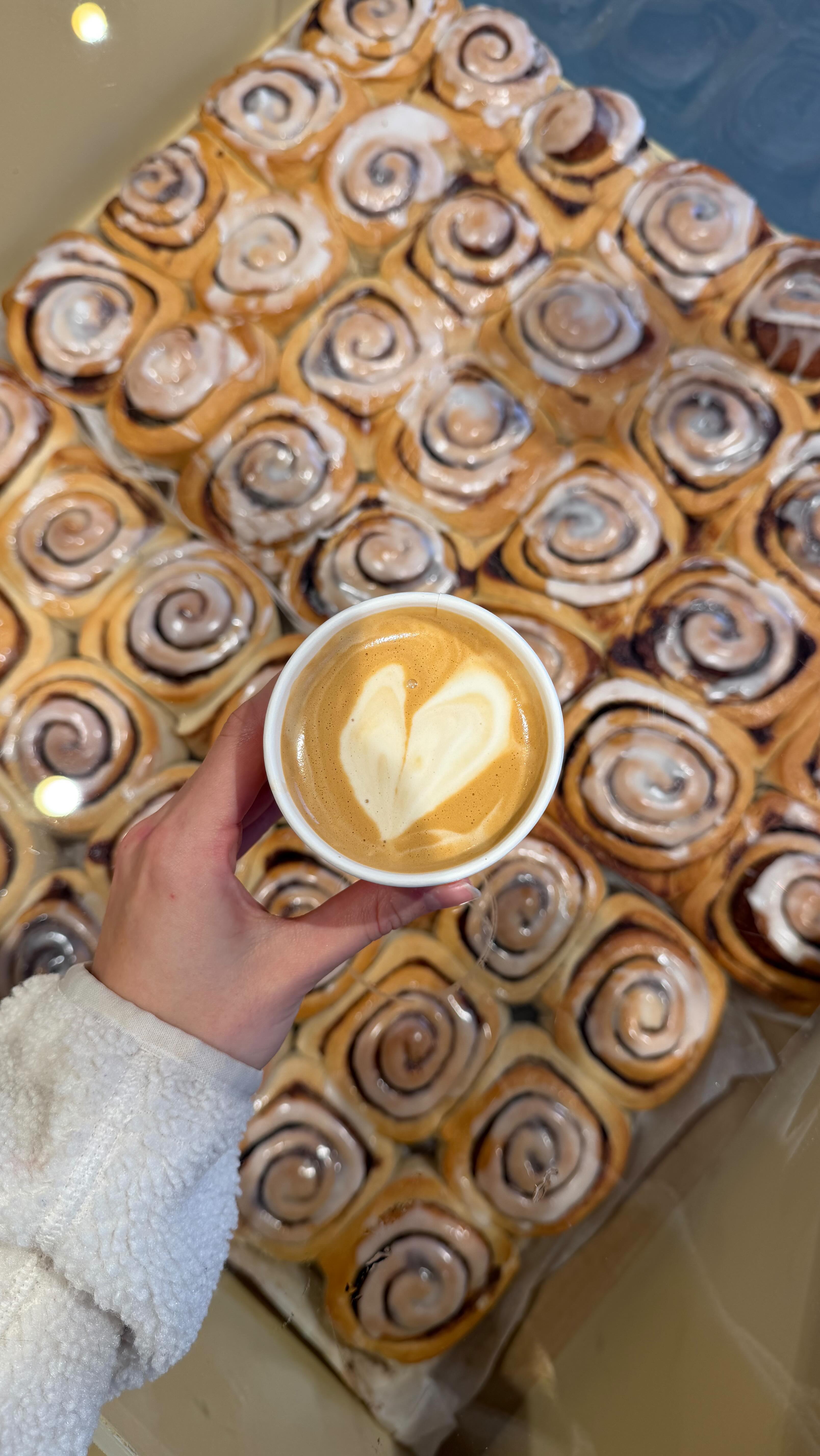 Instagram post by @fitnesswithsaz for Alpro. Caption reads: this is your sign to go on a cosy coffee date with....