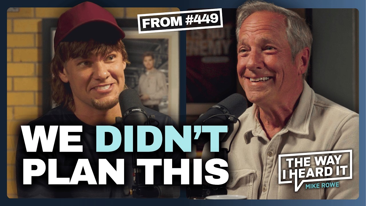 YouTube post by @therealmikerowe for Good Ranchers. Caption reads: We Didn't Plan This...Then Christmas Happened |....