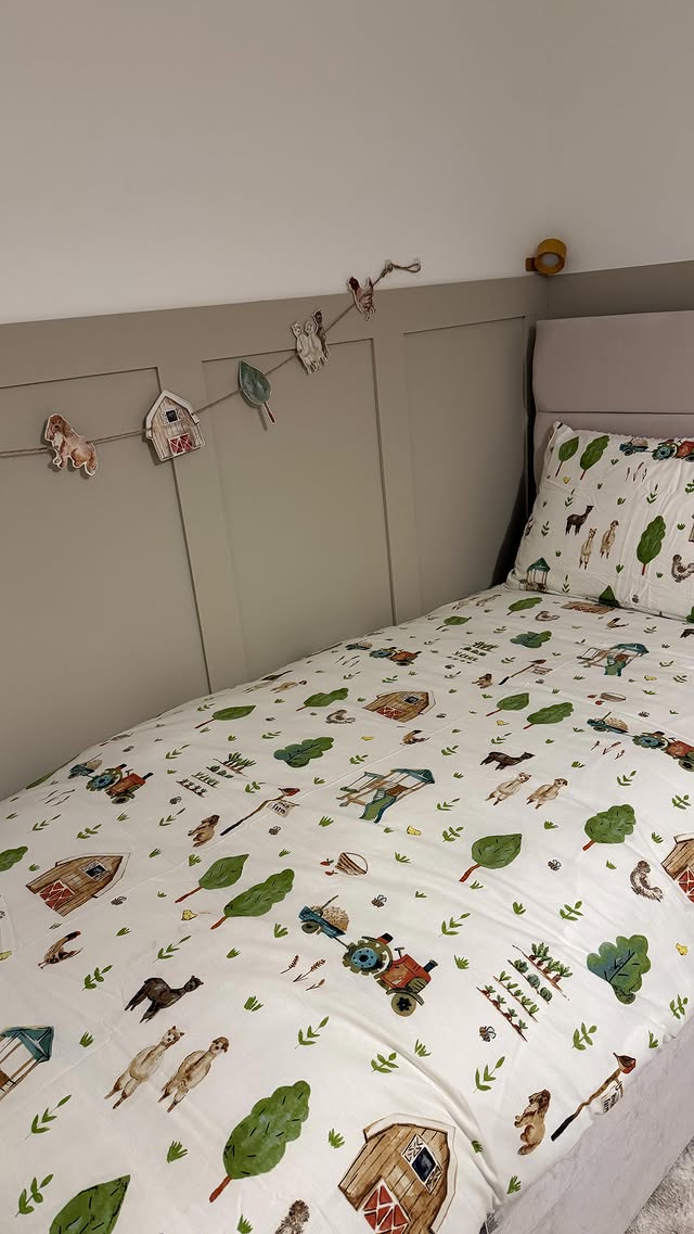Instagram post by @ourkingsmerehome for Sonno Beds. Caption reads: [...] gifted items. Beds and mattress @sonnobedsuk....