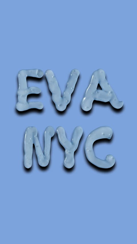 Instagram post by @valeriakokur for Eva NYC. Caption reads: I turned the Eva NYC Hydra-Jelly Hair mask into a....