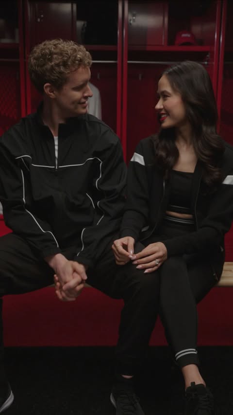 Instagram post by @madisonchock for Coca-Cola. Caption reads: [...] to glowing with the flow ✨🥤 #TeamCocaCola....