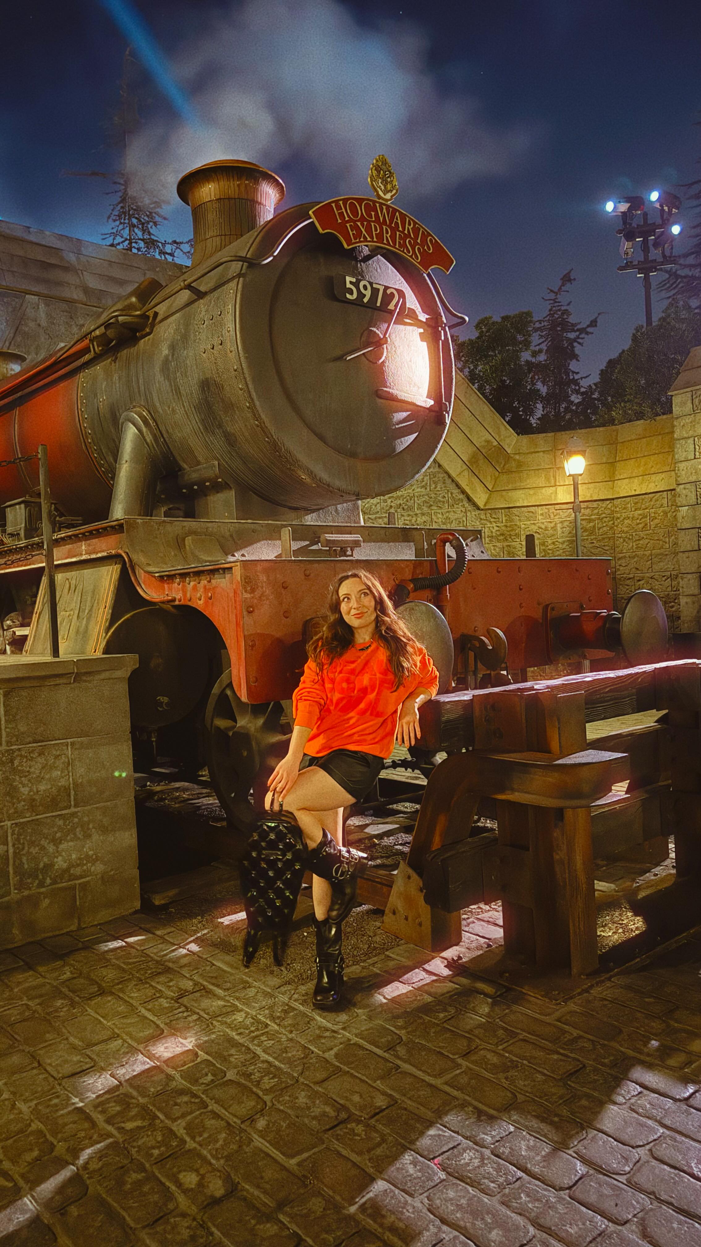 Instagram post by @avacantrell for Halloween Horror Nights. Caption reads: Everyday is Halloween @horrornights #universalhhn....