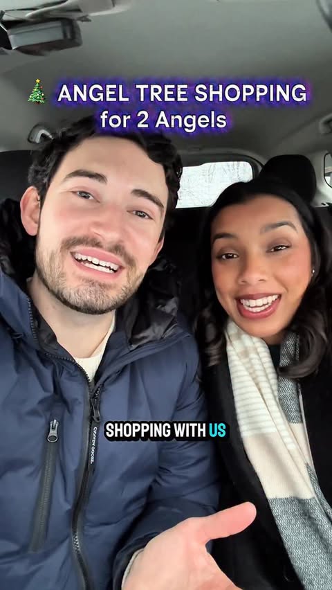 Instagram post by @millennialrx for LaRochePosayUS. Caption reads: LET’S GO ANGEL TREE SHOPPING 🎄 and help make....