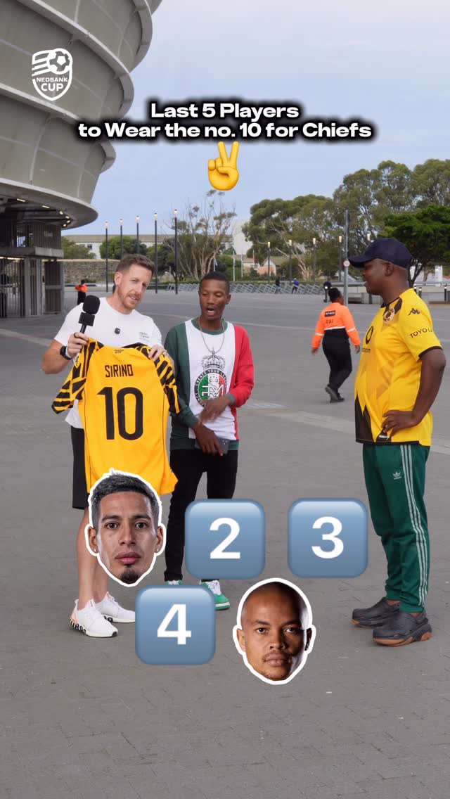 Instagram post by @mikemortontalksfootball for Nedbank. Caption reads: [...] 👀 And walked away with the jersey 🟡⚫....