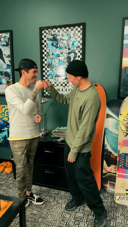 Instagram post by @mike.lttc for Volcom. Caption reads: [...] has ended. Thanks for entering‼️

🚨VOLCOM....