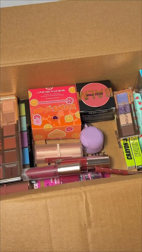 Instagram post by @blushandbloomskin for Makeup Revolution. Caption reads: [...] love new makeup? 💕✨ Thank you,....