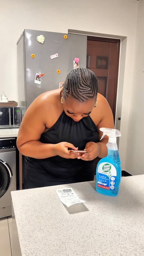 Instagram post by @grace_the_cookist for Handy Andy South Africa. Caption reads: I am so excited for us and I absolutely cannot....