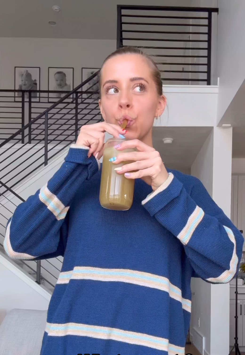 TikTok post by @hay_hess for SmartyPants Vitamins. Caption reads: In our healthy era🥗🥦🥕🥬 I honestly been loving....