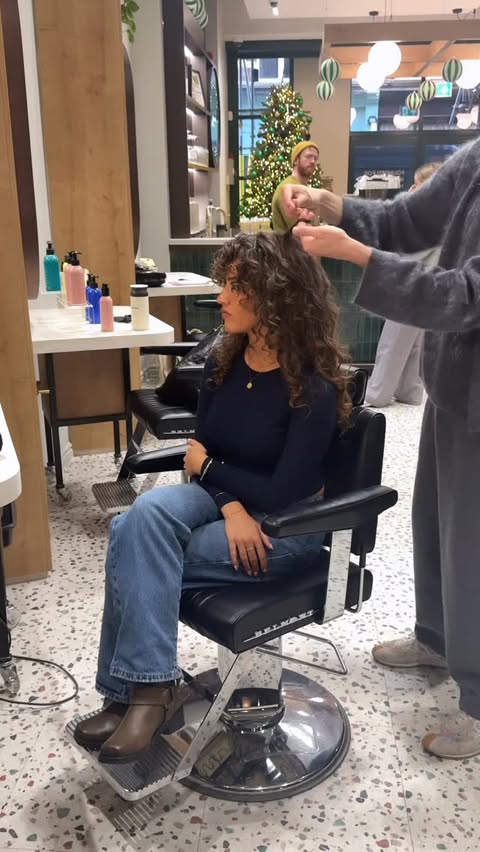 Instagram post by @libsherratt for JVN Hair. Caption reads: @jvn styled my curls!!! & slayed ofc!!! 
Jonathan....