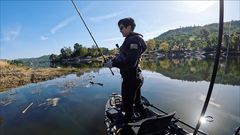 Instagram post by @gregblanchard17 for Sierra Nevada Brewing Co.. Caption reads: One of my favorite things about kayak tournament....