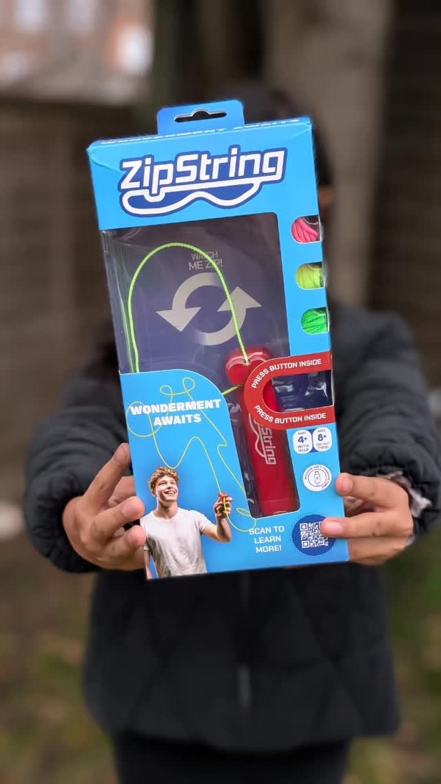 Instagram post by @toy_adventurers for ZipString. Caption reads: [...] were super lucky to receive the ZipString....