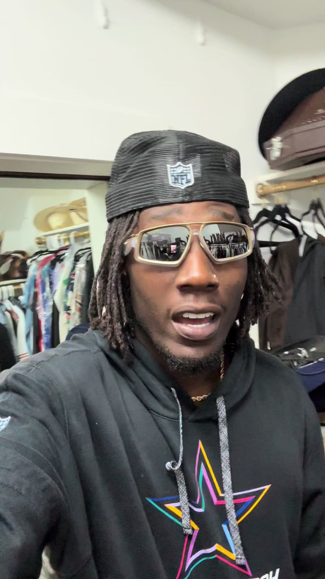 TikTok post by @deeofficial31 for Wrangler. Caption reads: Let’s get Cowboy’d up with @Wrangler....