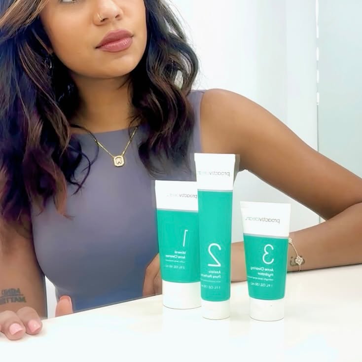 Instagram post by @jervanaaa for Proactiv. Caption reads: I started with the Solution Routine to fight....