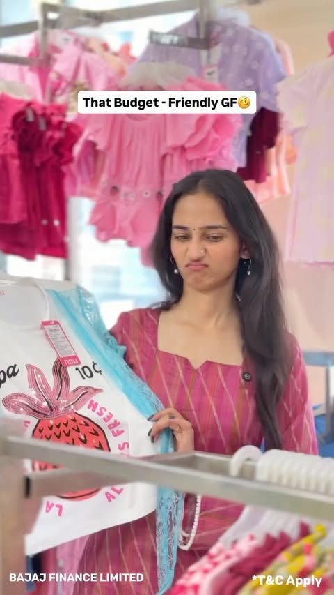 Instagram post by @dollypathak__ for Bajaj Finserv. Caption reads: [...] #BlockbusterEMIDays #BBED2026 #BajajFinserv....