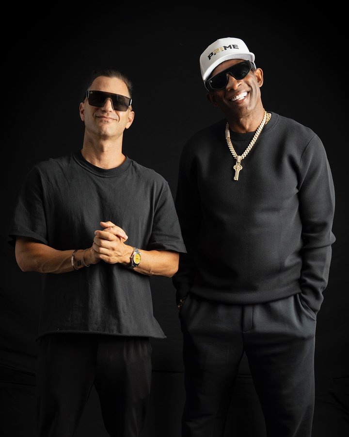 Instagram post by @deionsanders for Blenders Eyewear. Caption reads: Today we officially drop Season III with Coach....