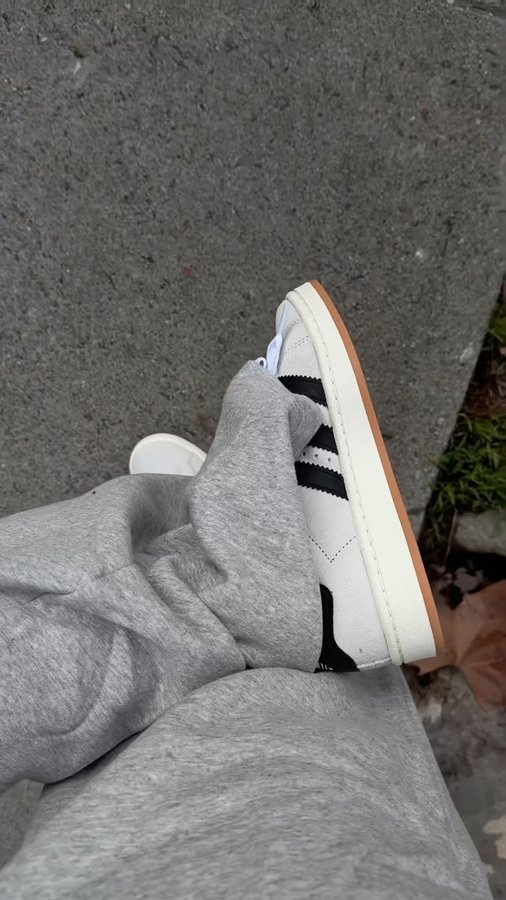 Instagram post by an influencer for adidas Originals. Caption reads: Styling my @adidas favorites from @jdsportsus....