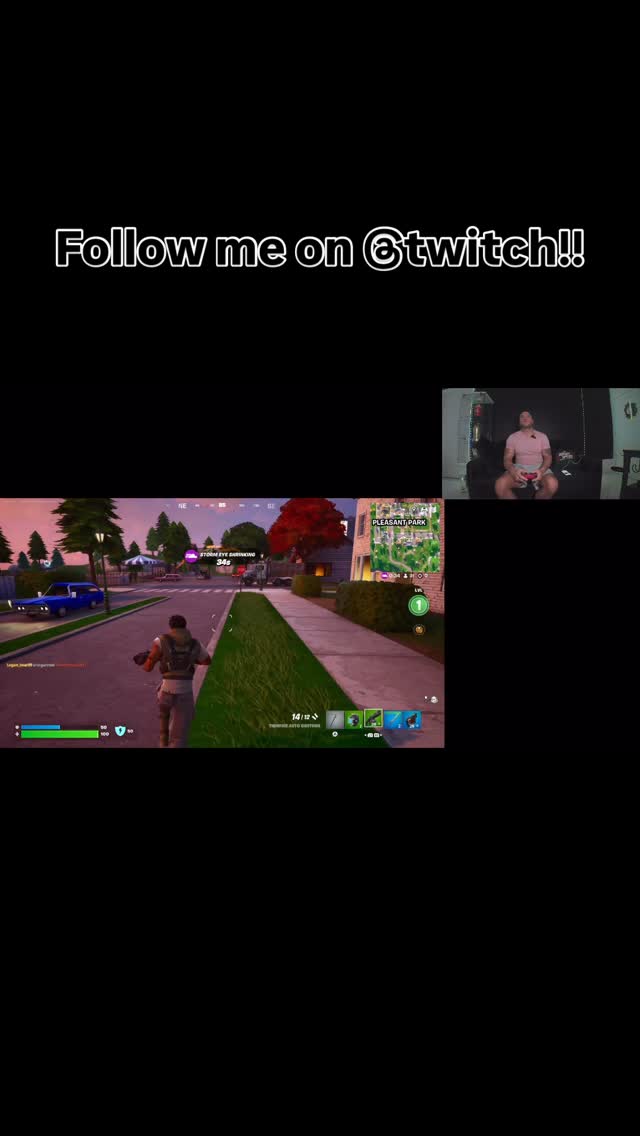 Instagram post by @realronniemagro for Twitch. Caption reads: Just gaming and chatting on @twitch....