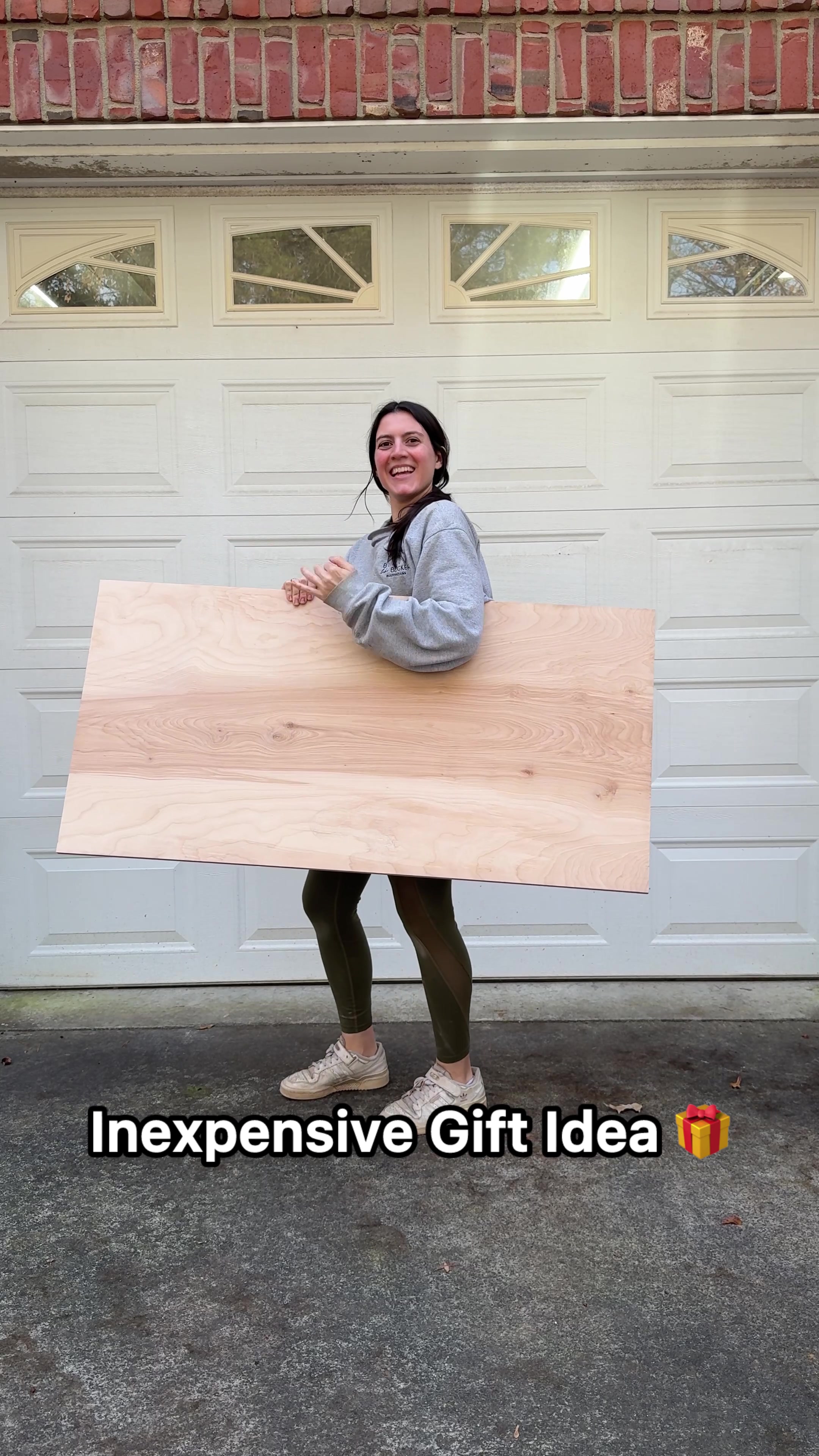 TikTok post by @builditlikebecker for Lowe's. Caption reads: If you’re my future sister in law keep....