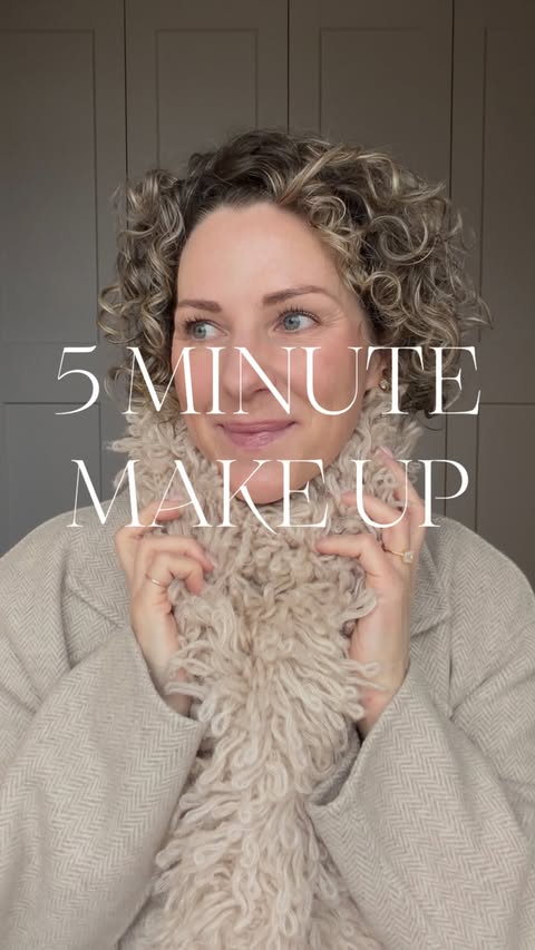 Instagram post by @rutlandgirlfashionstyle for Erborian. Caption reads: 5 minute make up ✨ Wearing - @erborian_uk CC cream....