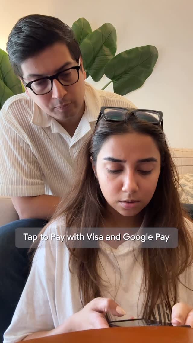 Instagram post by @mostlysane for Google India. Caption reads: Spend a day with me and @visa.ind and @googleindia....