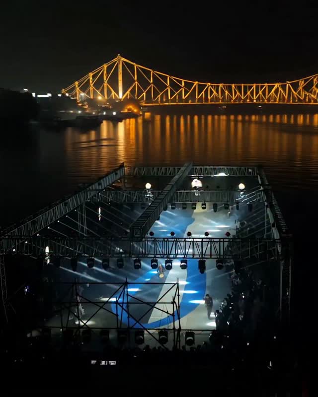 Instagram post by @kolkata.connection for FDCI. Caption reads: Blenders Pride Fashion Tour Kolkata edition came....