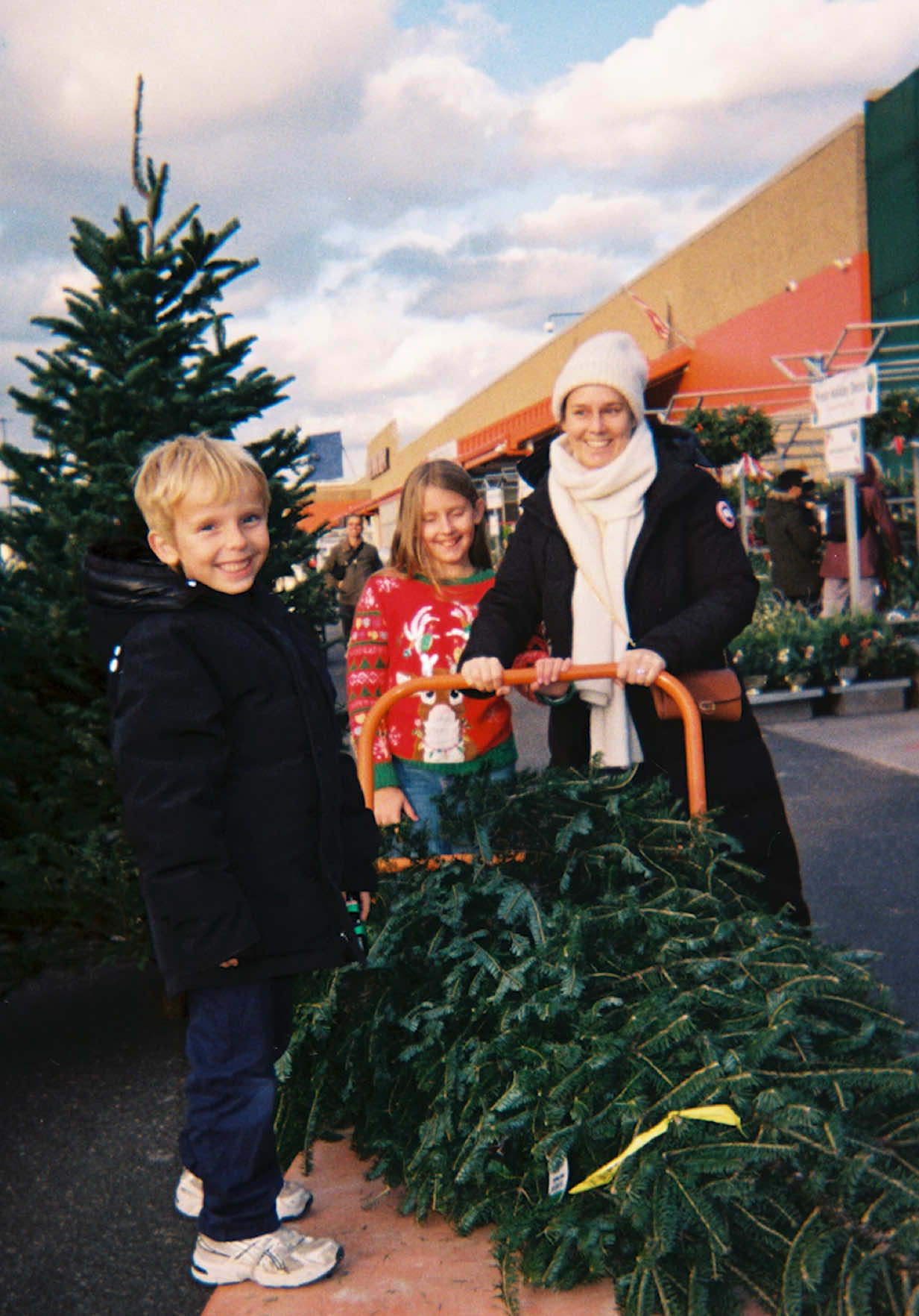 TikTok post by @lifeonfilm.27 for The Home Depot. Caption reads: Thank you @The Home Depot for helping us surprise....