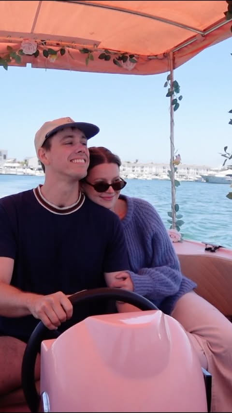 Instagram post by @michel.c.janse for Groupon. Caption reads: [...] I booked us the cutest boat day on @groupon....