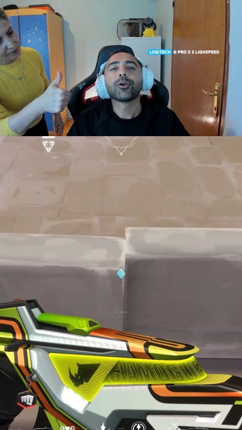 Instagram post by @prolineups for Logitech G. Caption reads: Sova Recon Lineup for Corrode A Site....