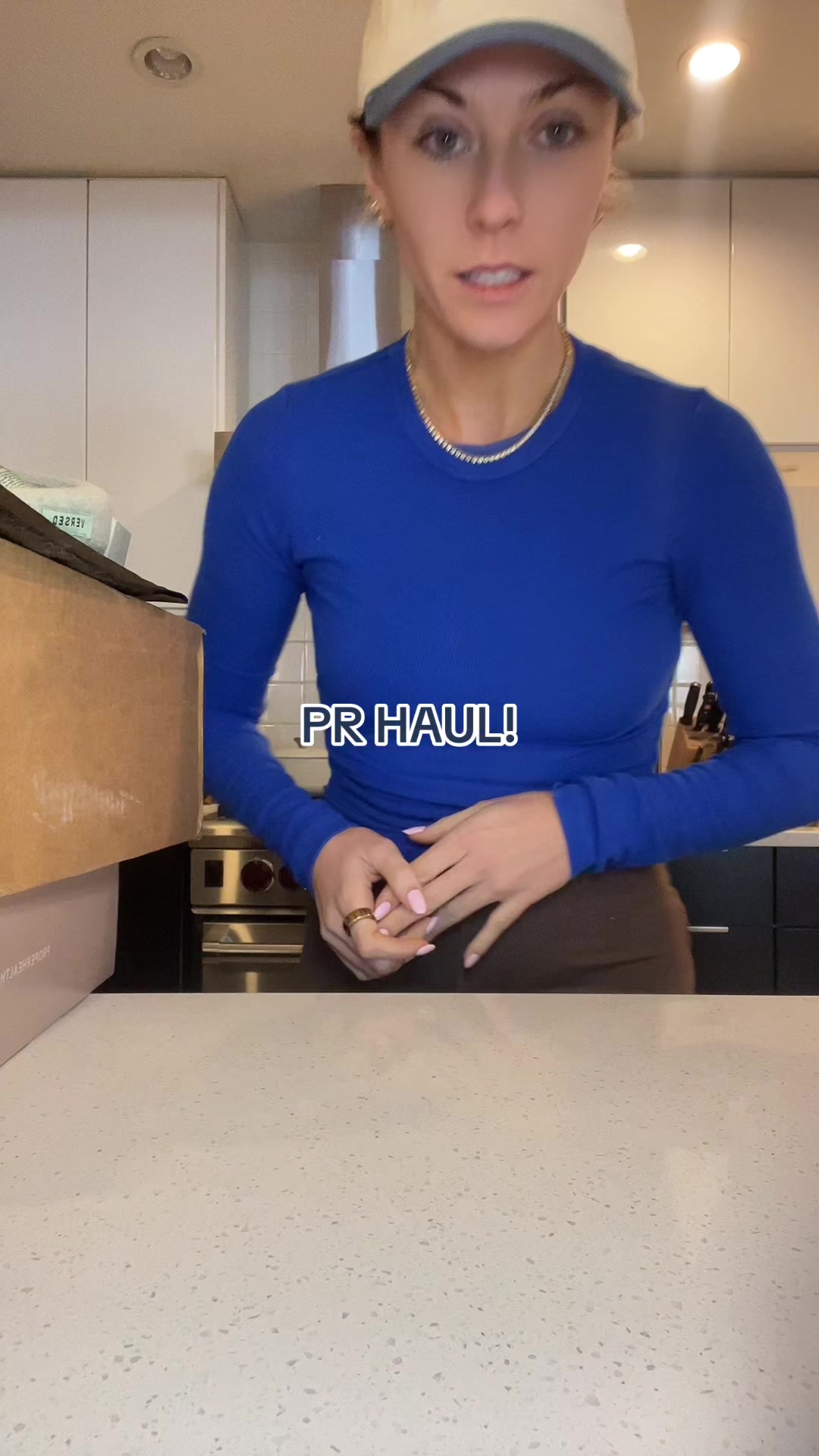 TikTok post by @laken.browning for GOODONYA Organic. Caption reads: [...] Health @Saltair Body #saltair....