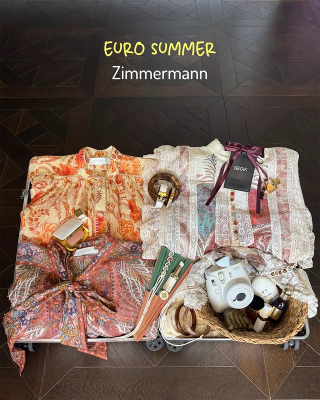 Instagram post by @bbtlb for ZIMMERMANN. Caption reads: [...] 7 summer moods. Which one is yours?....